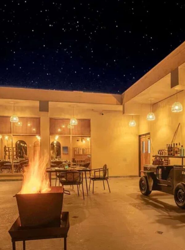 Relaxing under clear sky during Rajasthan Hidden Gems tour experience